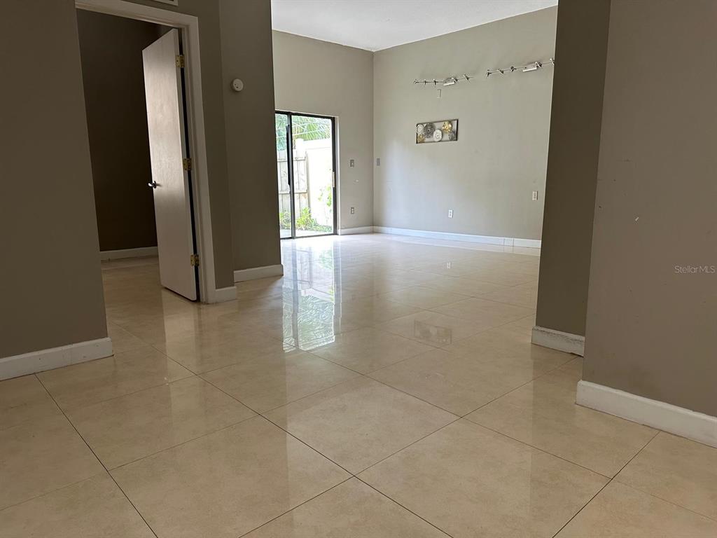 a view of livingroom with window