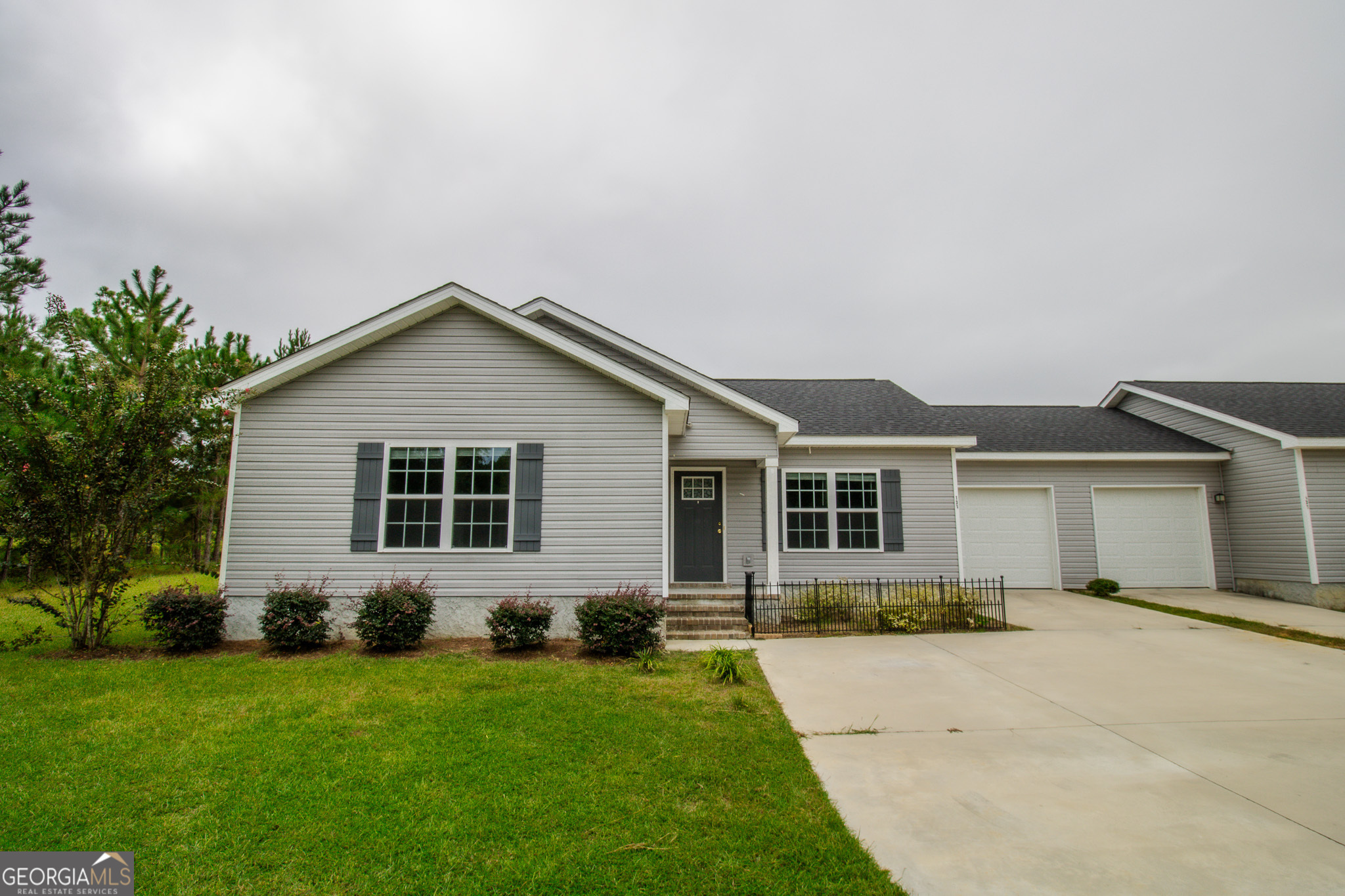 front view of house with a yard