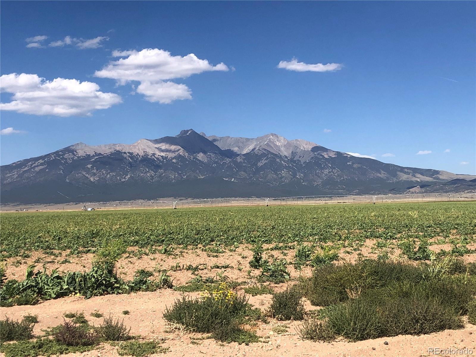 a view of an outdoor space and mountain view