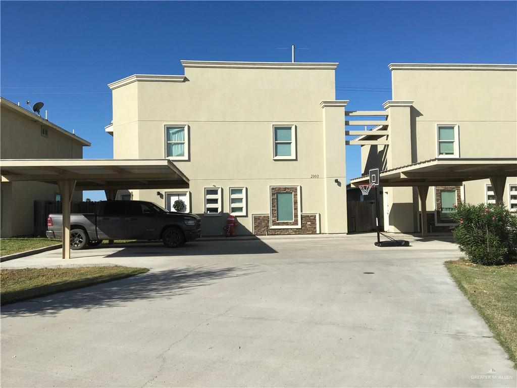 a view of a building with street