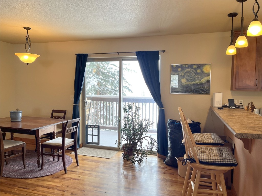 Dining area and deck