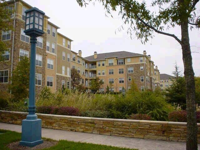 a view of a tall building