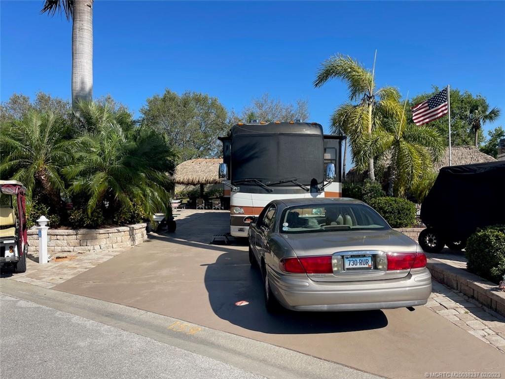 a car parked on the side of a road