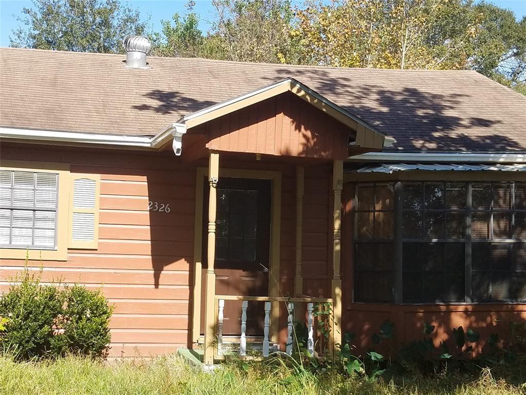 front view of house