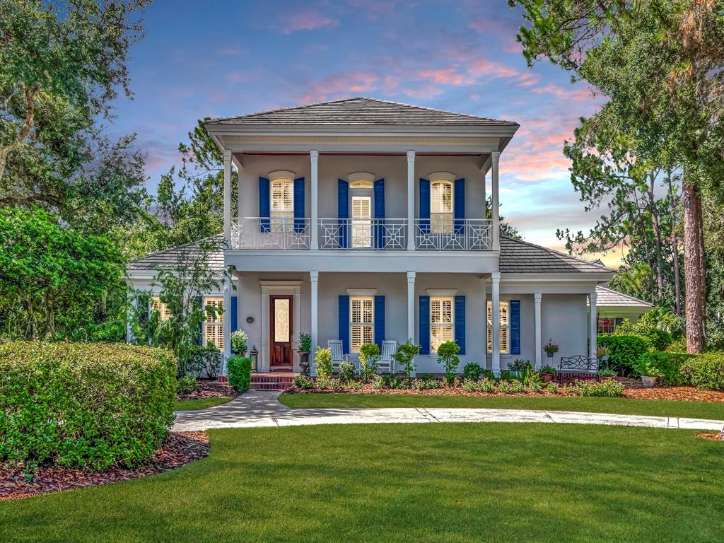 Circular Drive and Brick Porch Welcome you Home.