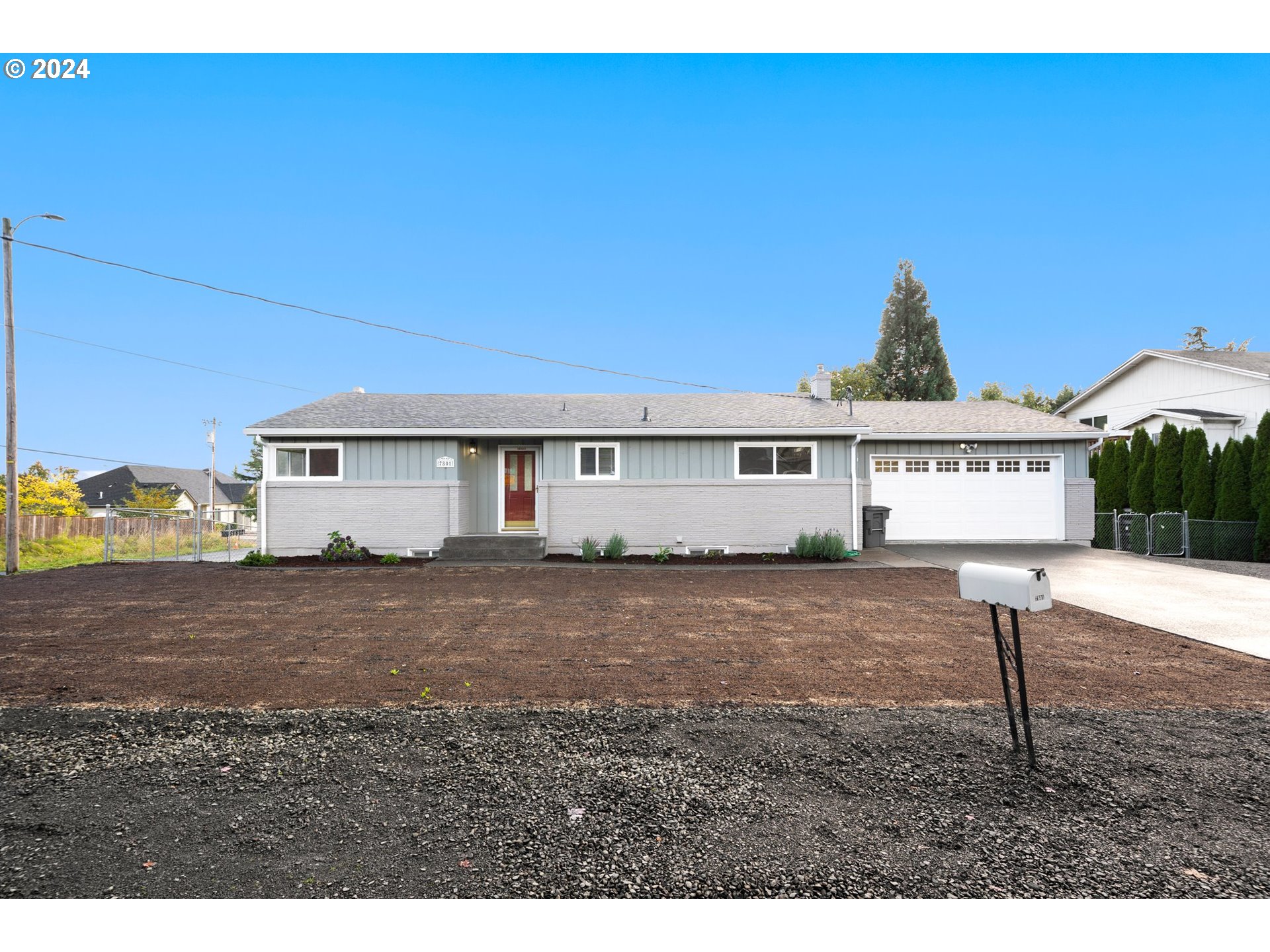 a view of house and outdoor space