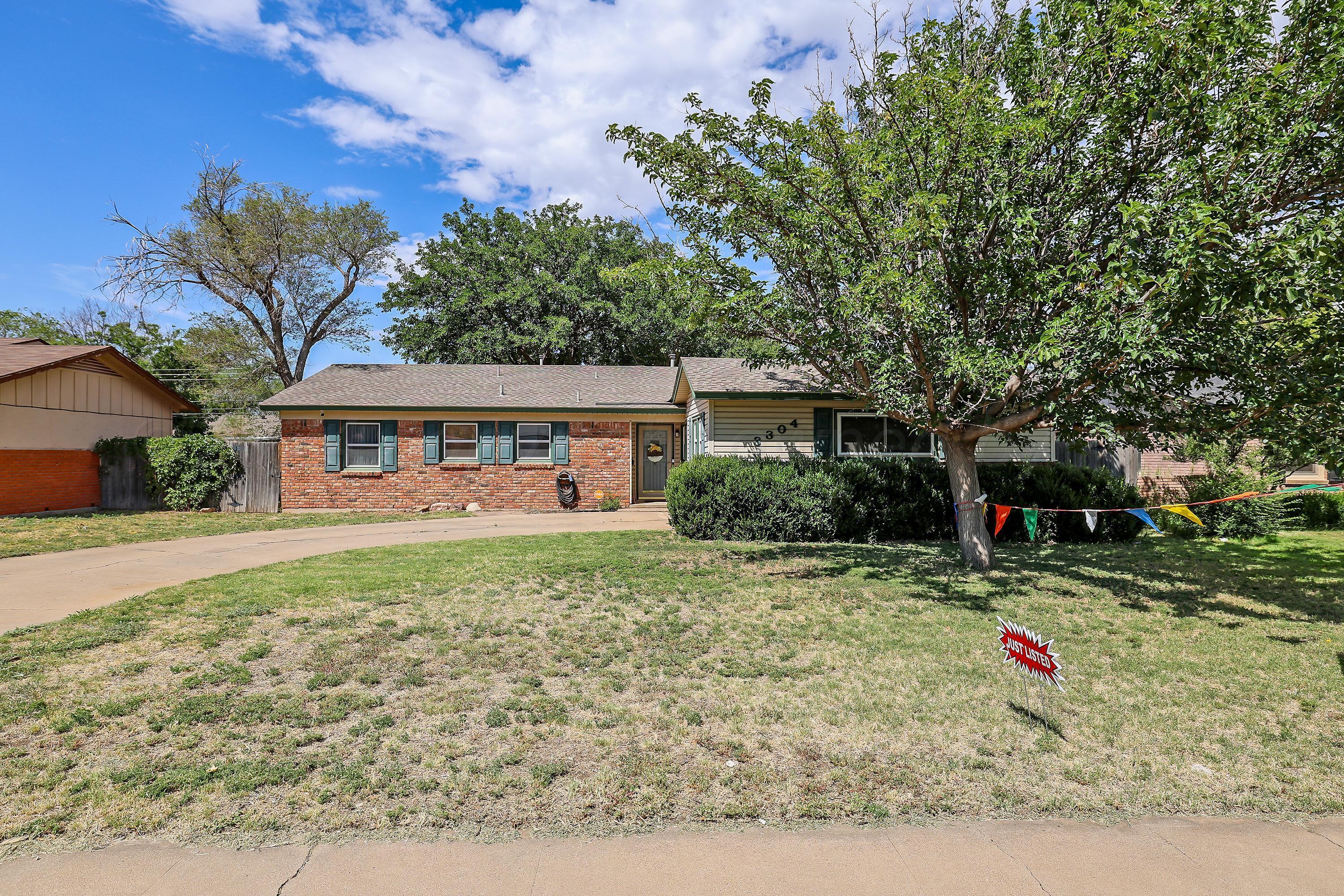 front view of house with a yard