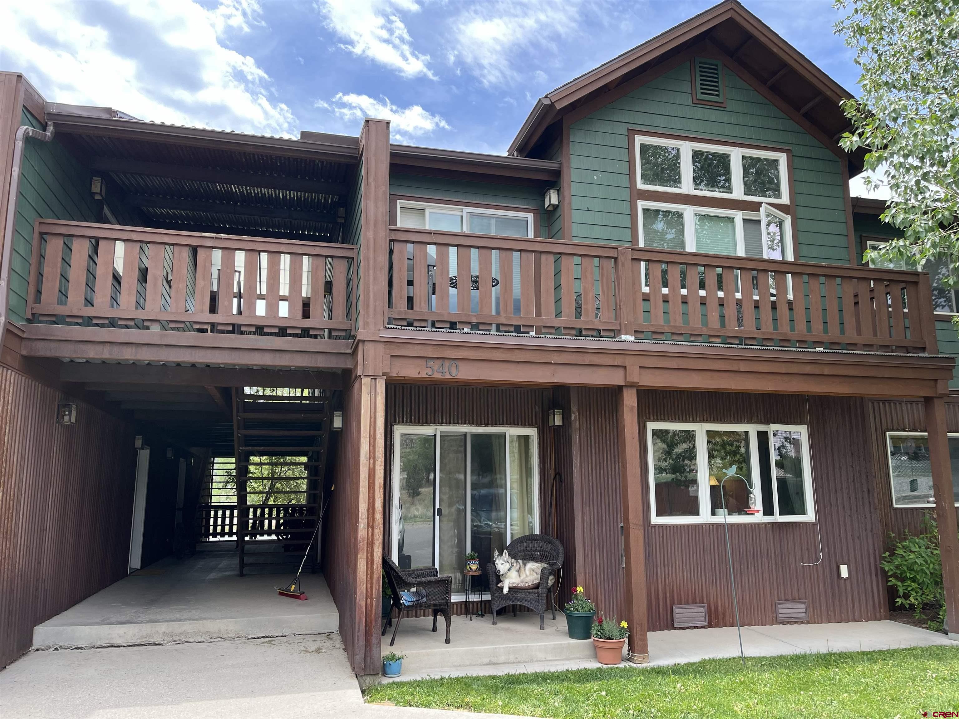 front view of house with a yard