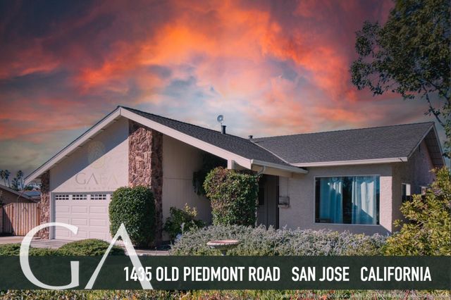 $1,788,000 | 1435 Old Piedmont Road | Berryessa