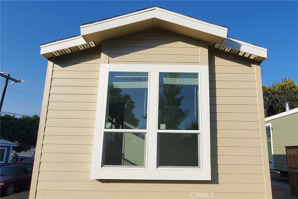 a view of a house with a door