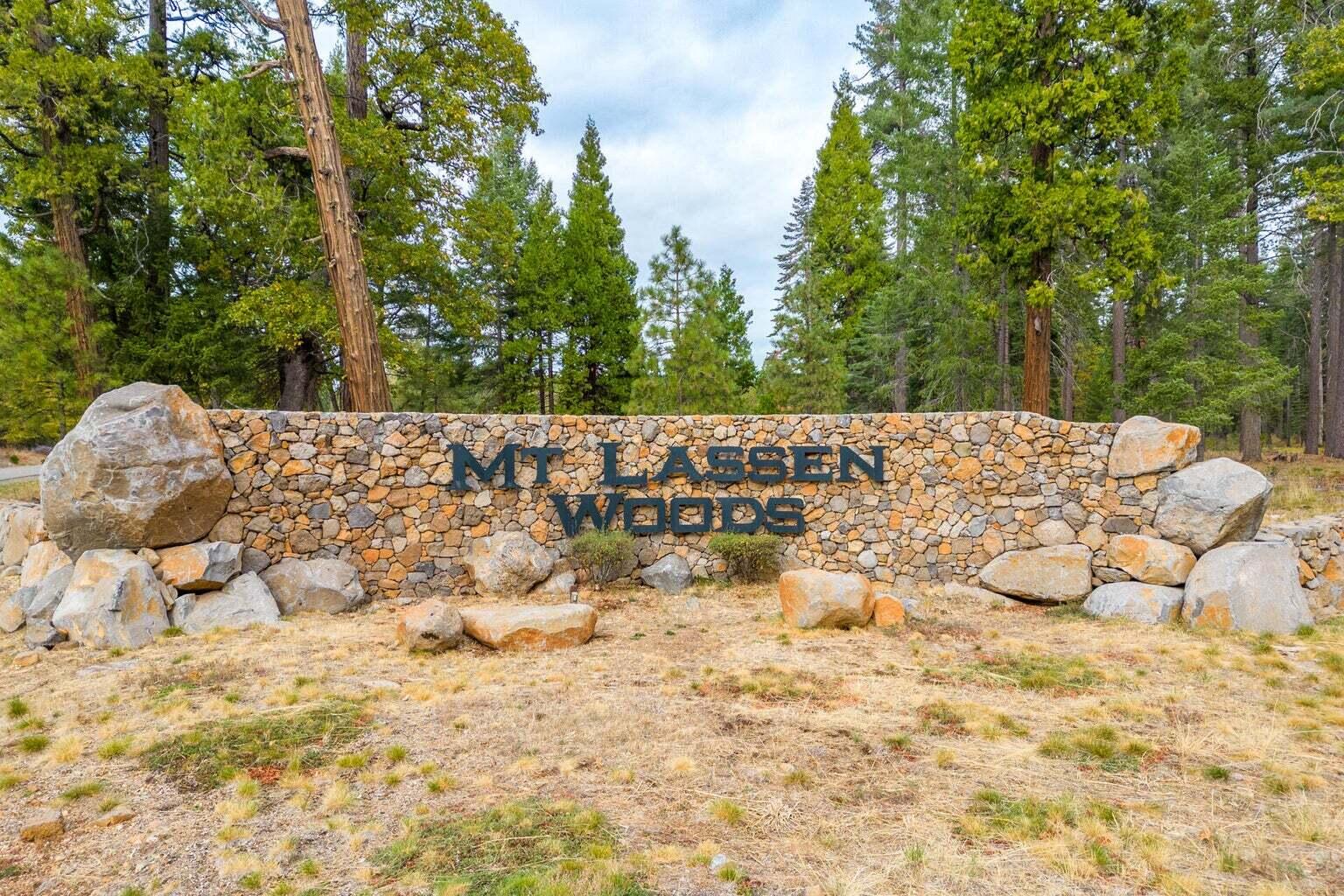 Mt Lassen Woods Entrance