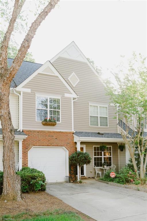 Covered front porch