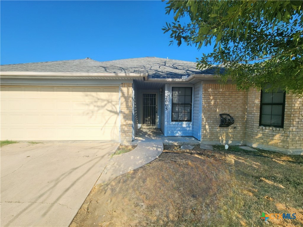 a view of a house with a outdoor space