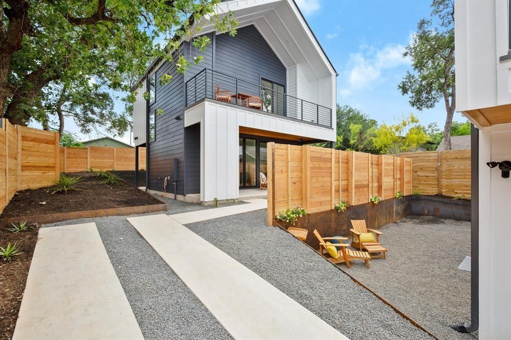 a view of a outdoor space with a patio