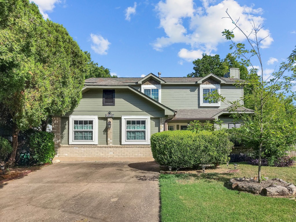 Front of Home Beautifully Landscaped