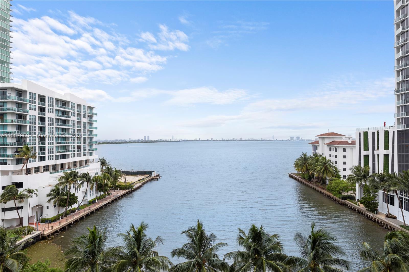 a view of outside space with a lake view