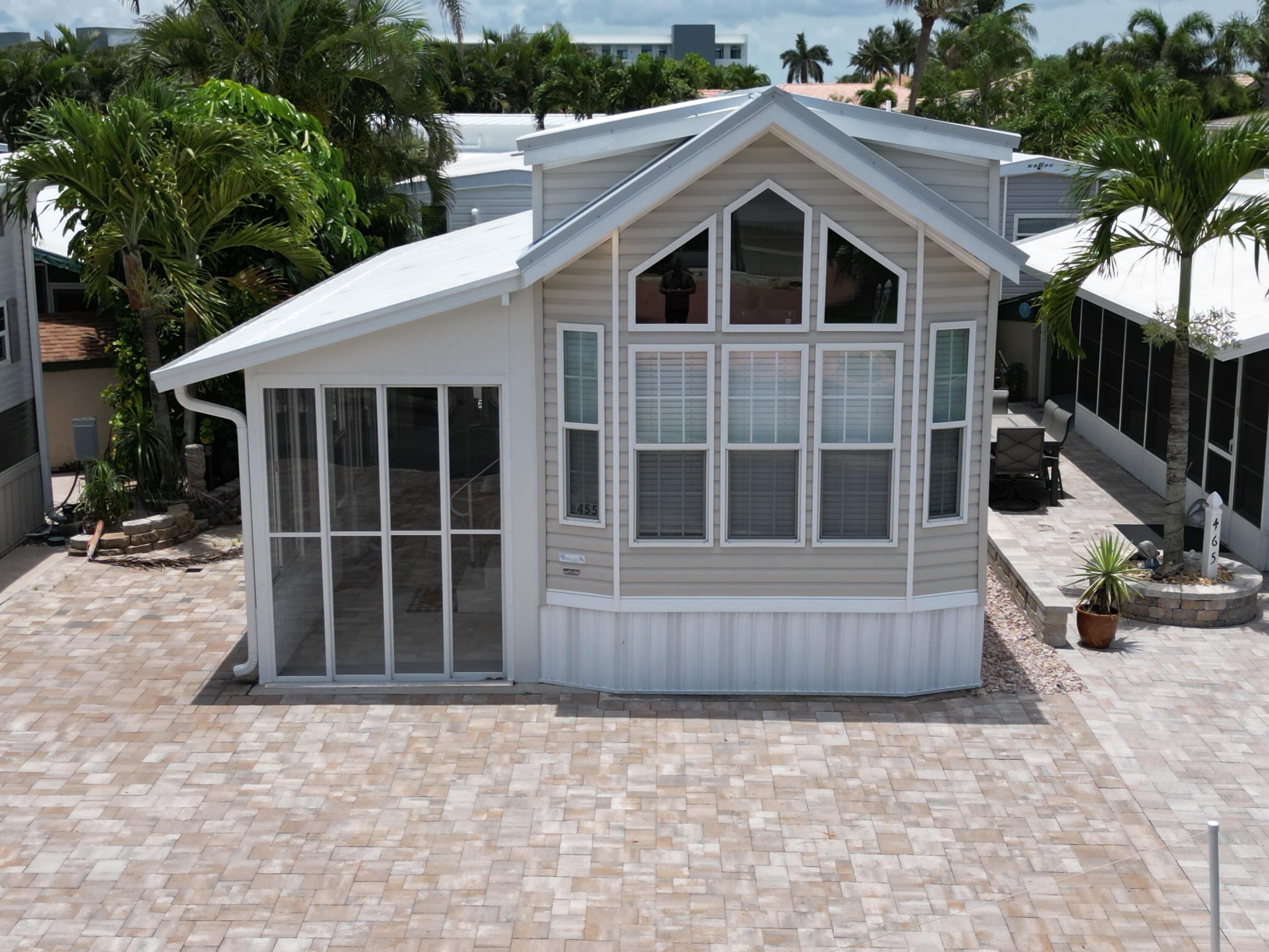 a front view of a house with porch