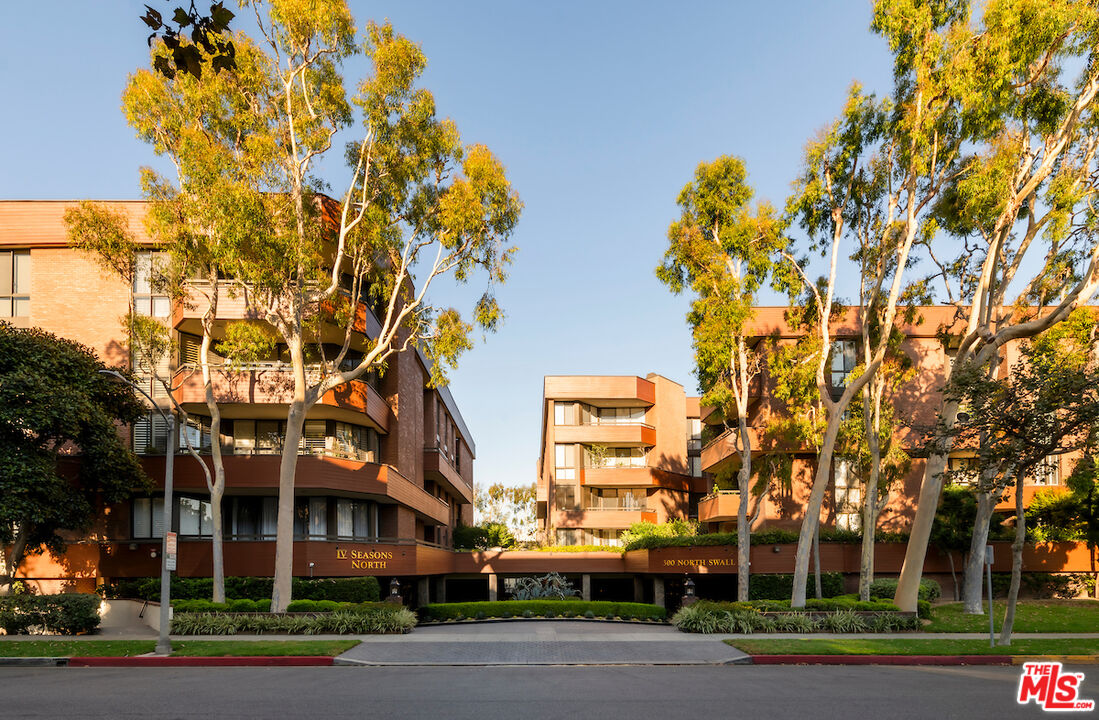 a view of a big building