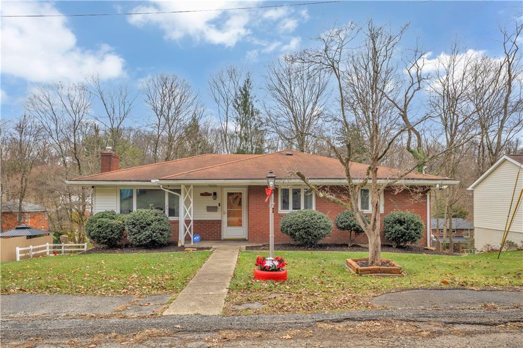 Front of home with off street parking