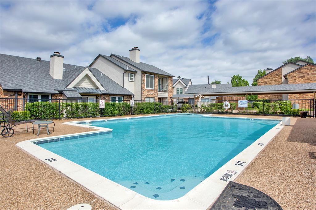 a view of outdoor space yard and swimming pool