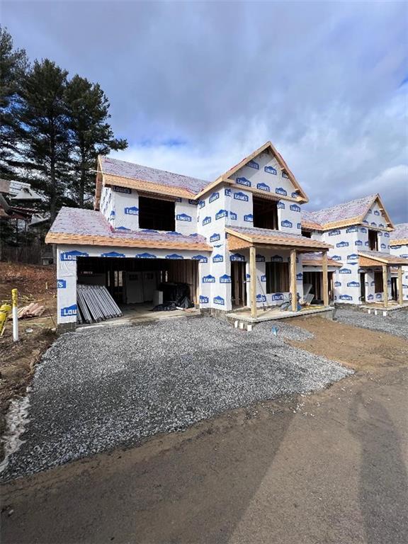 a view of house and outdoor space