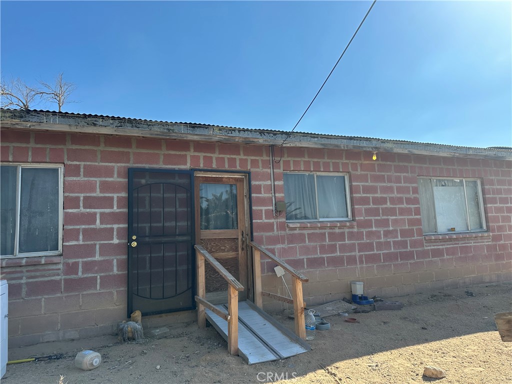 a view of front door