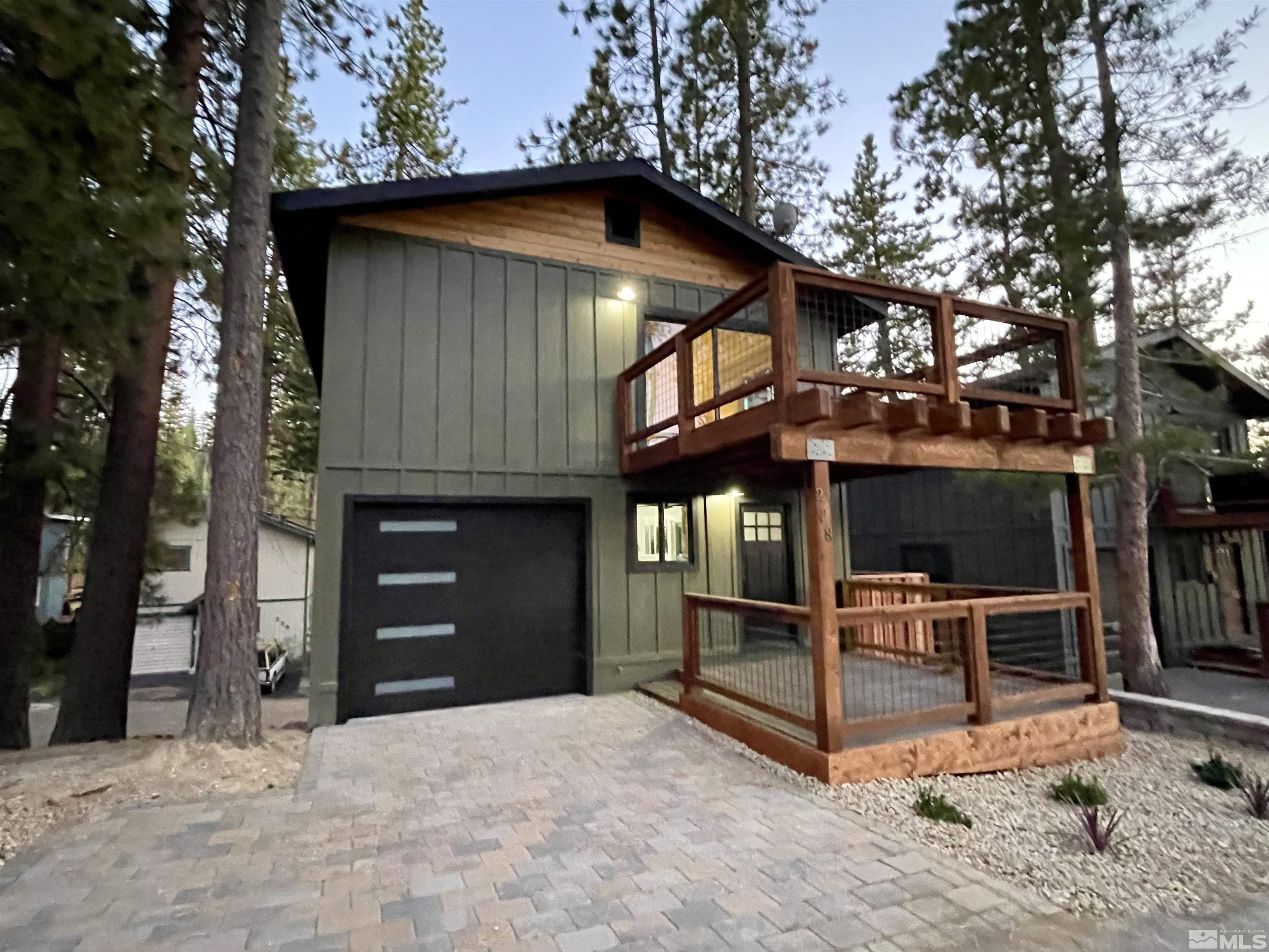 a front view of a house with entryway