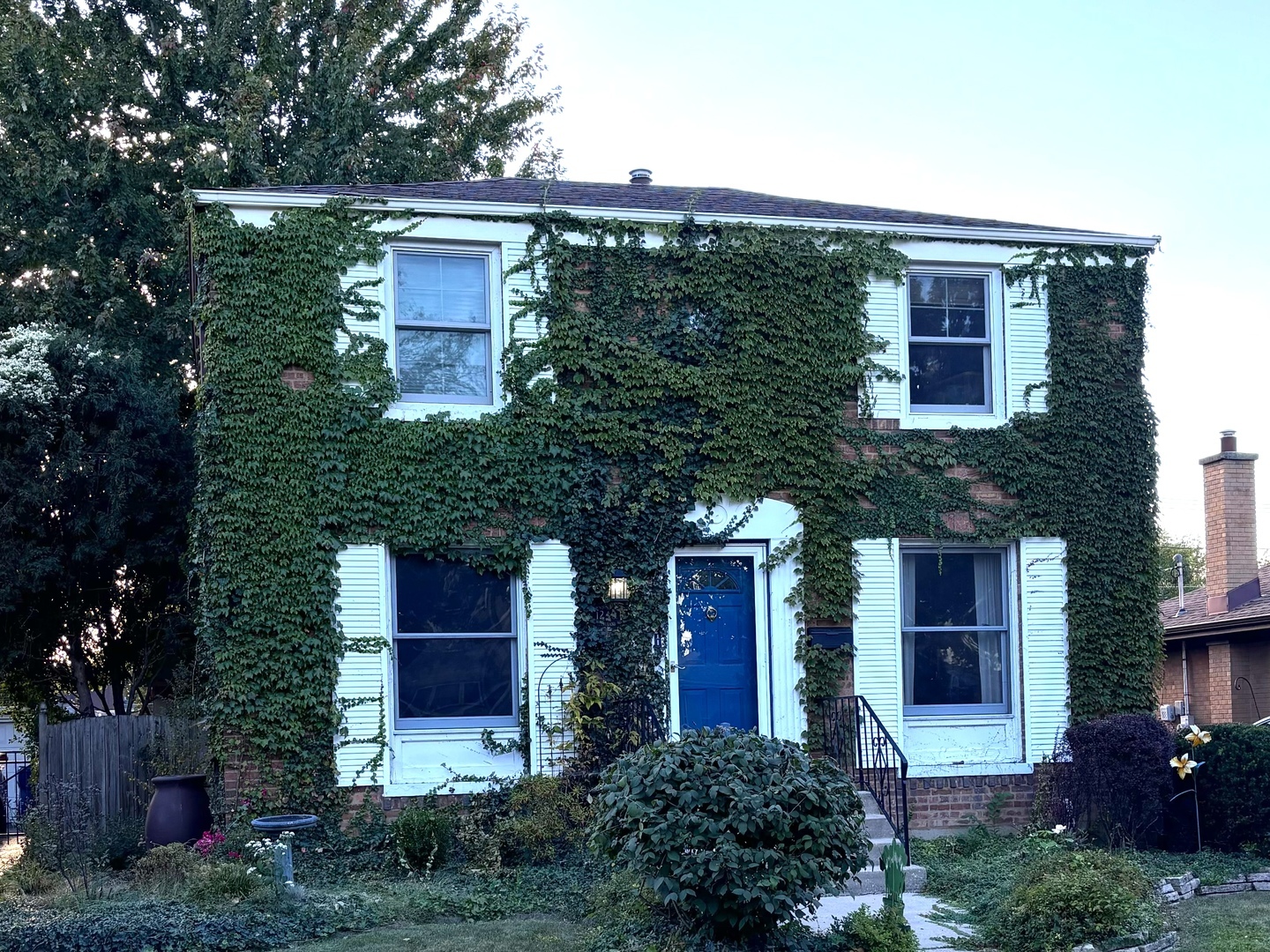 front view of a house