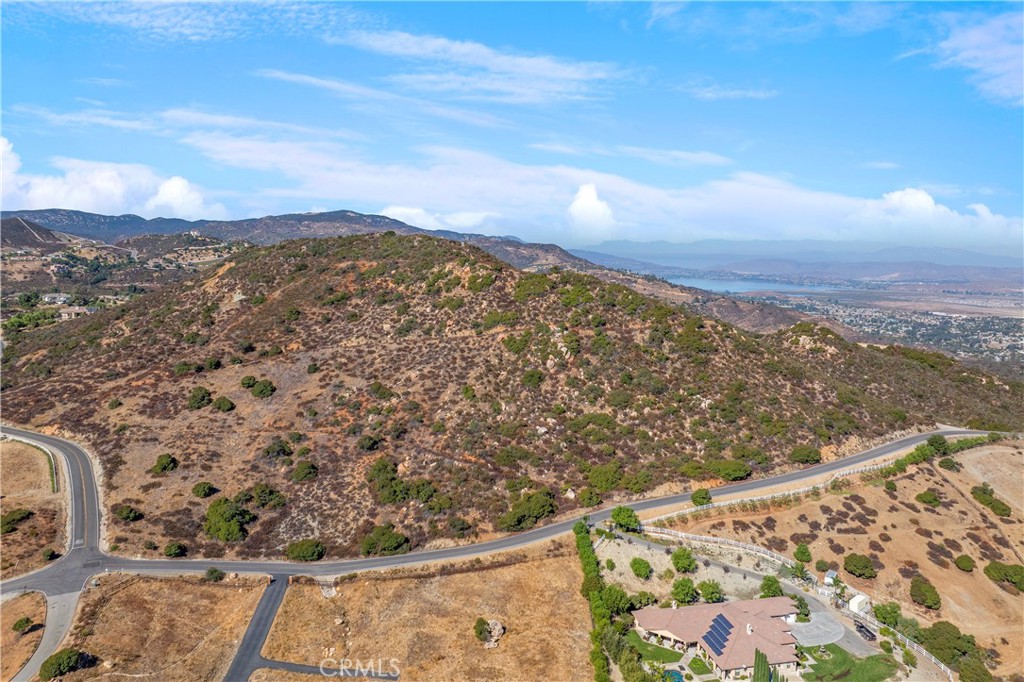 an aerial view of beach and city