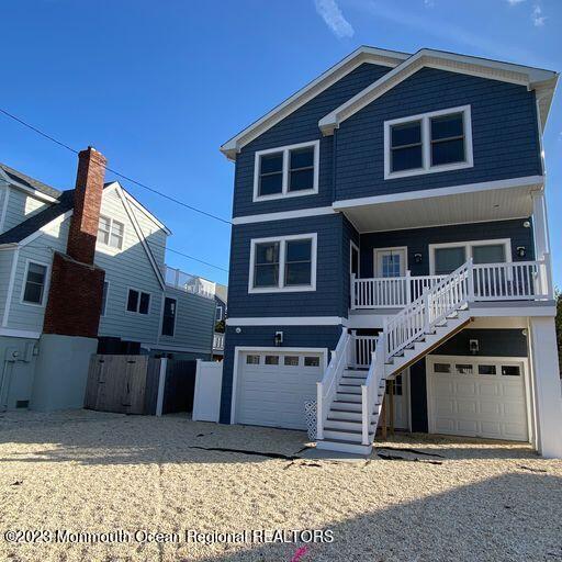 a front view of a house with balcony