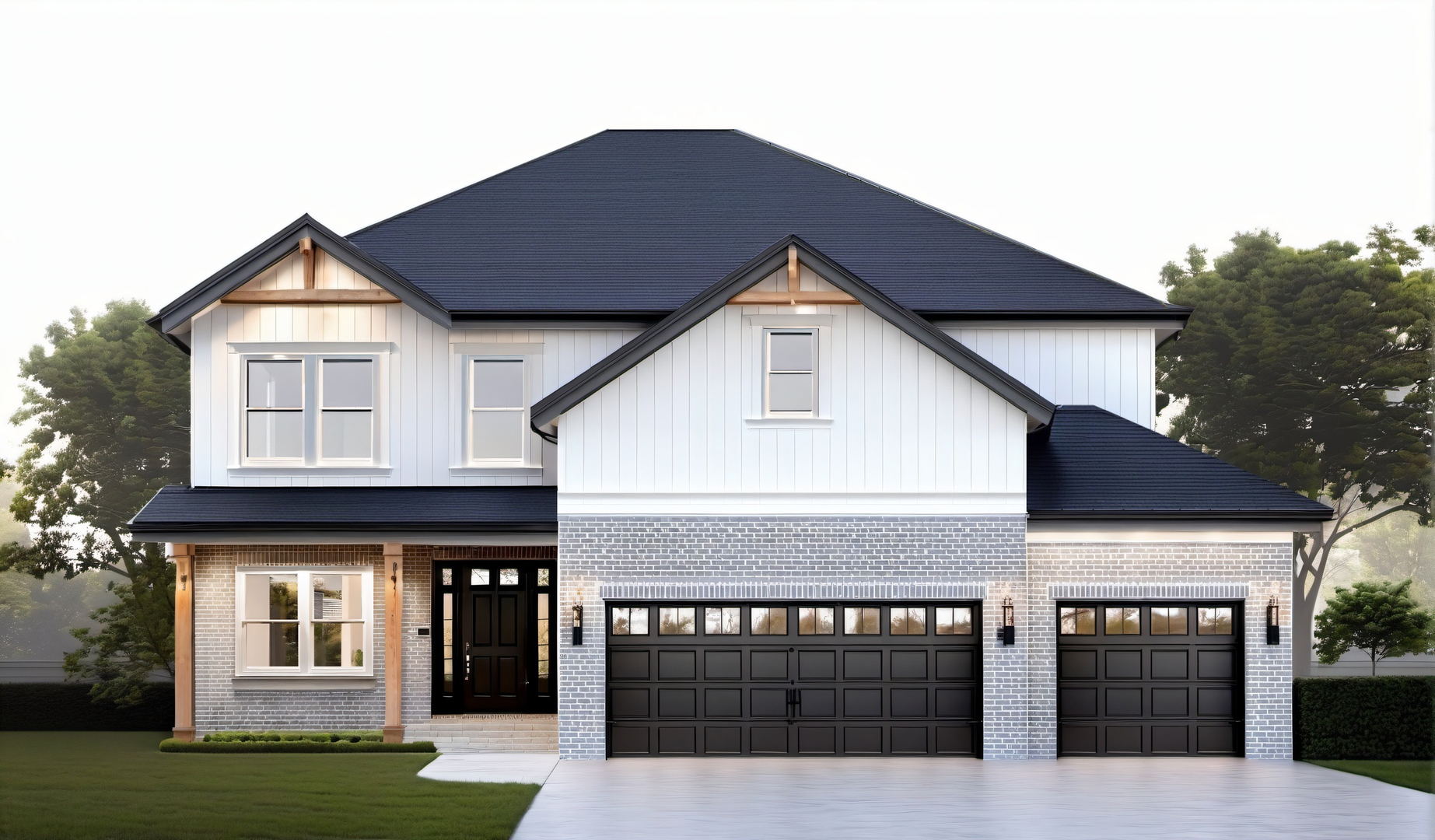 a view of front a house with yard