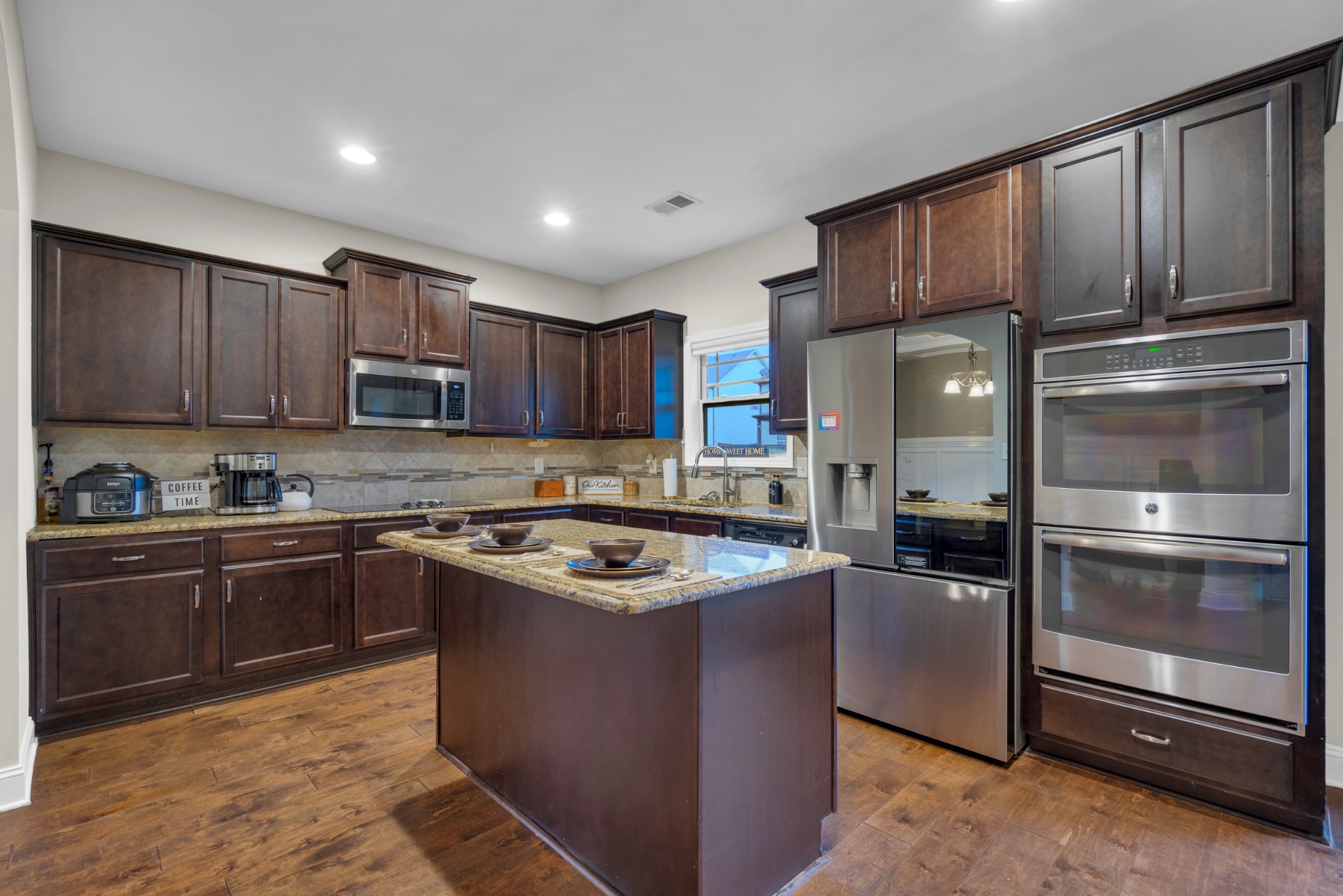 Large Kitchen with an Island