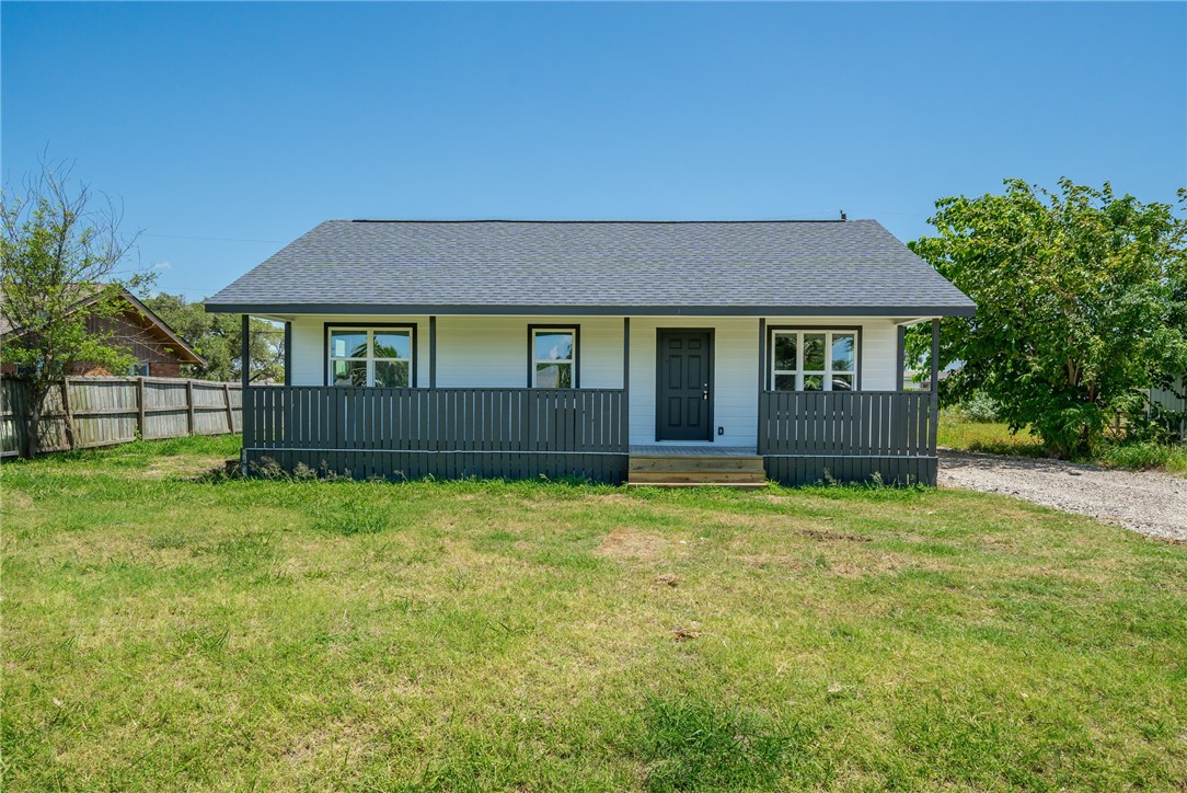 a house with a yard