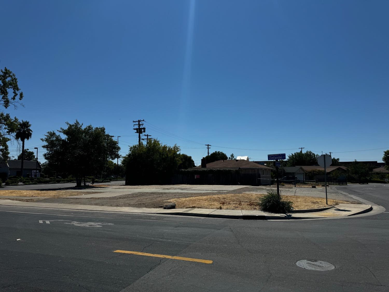 a view of a street