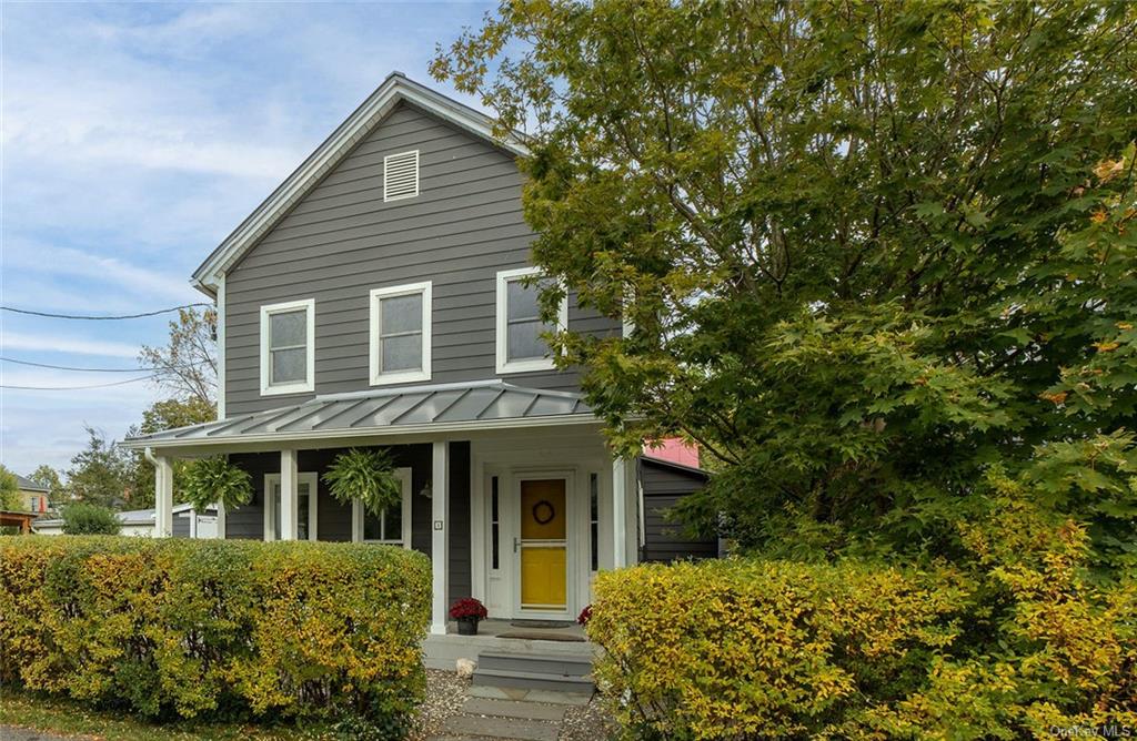 View of front of house with a porch