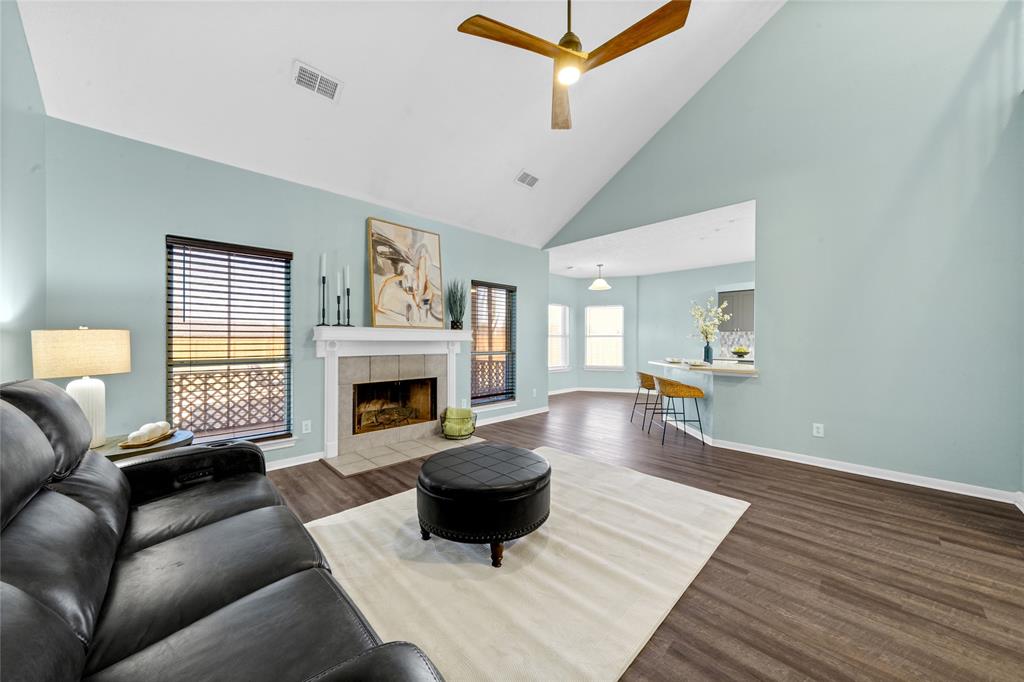 Living Room- Tall Ceilings