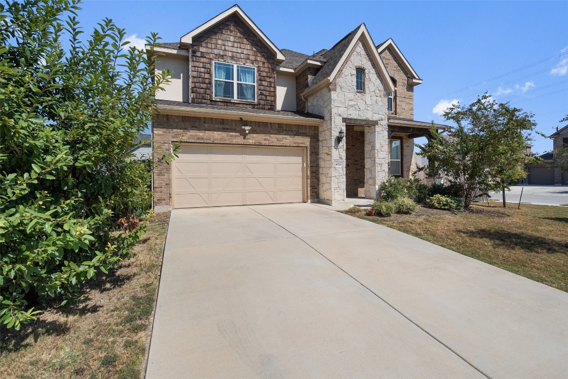 front view of house with a yard