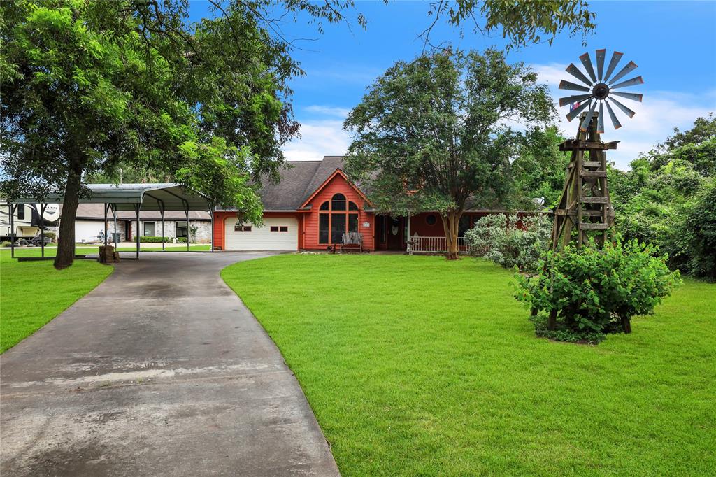 Fantastic, creek front property! Grass has been virtually enhanced.