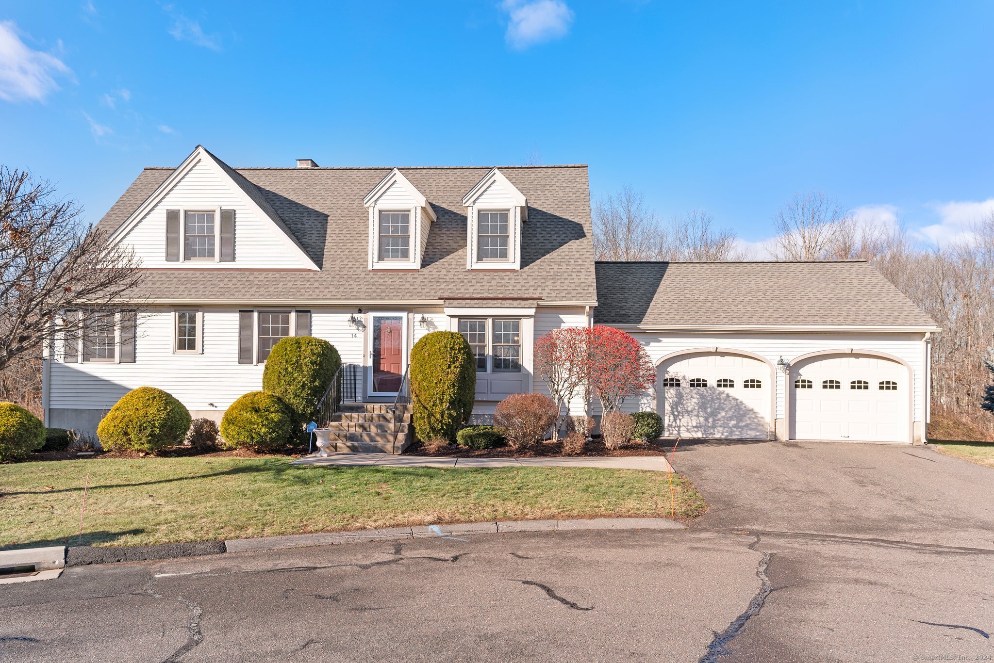 front view of house with a yard