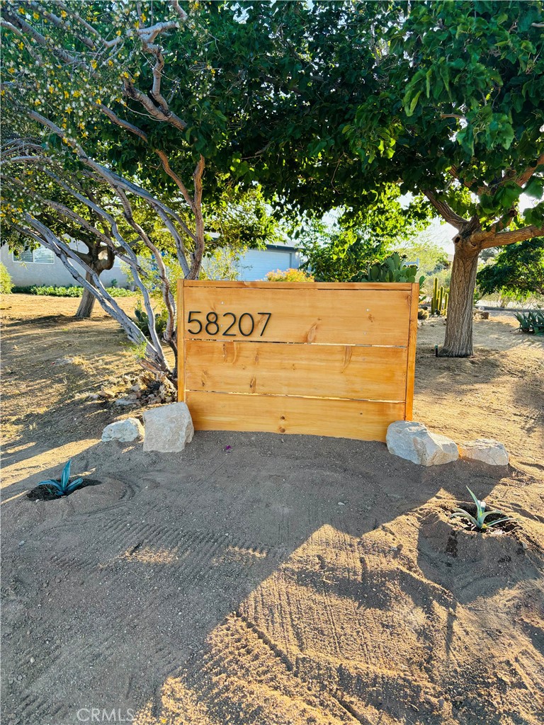 a view of an outdoor space and yard