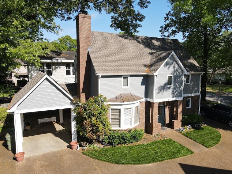 front view of house with a yard