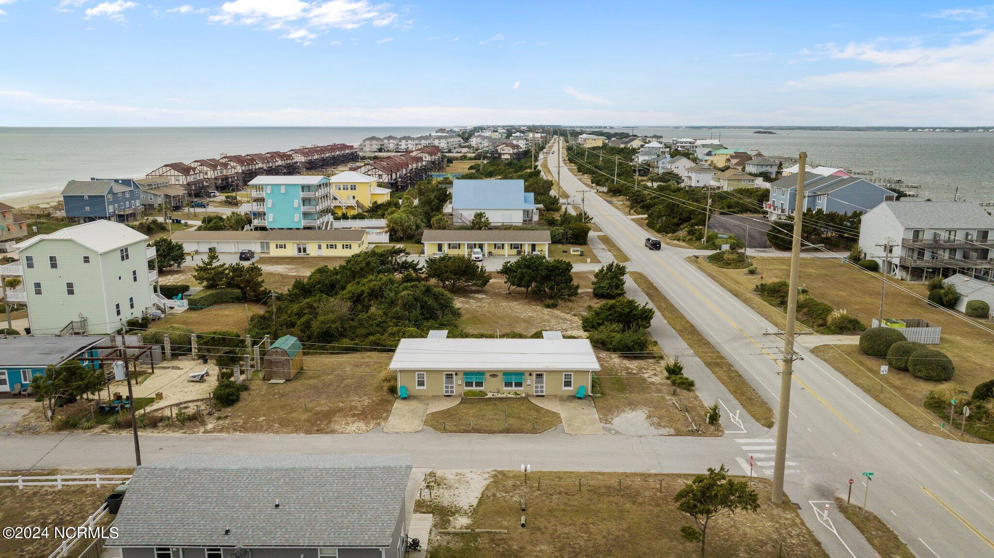 Aerial looking East