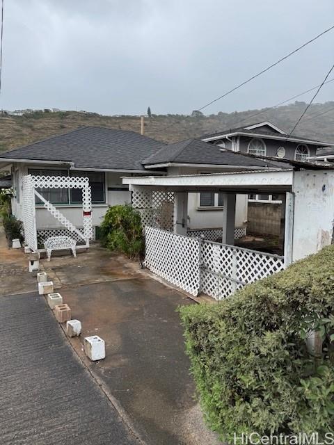 front view of a house