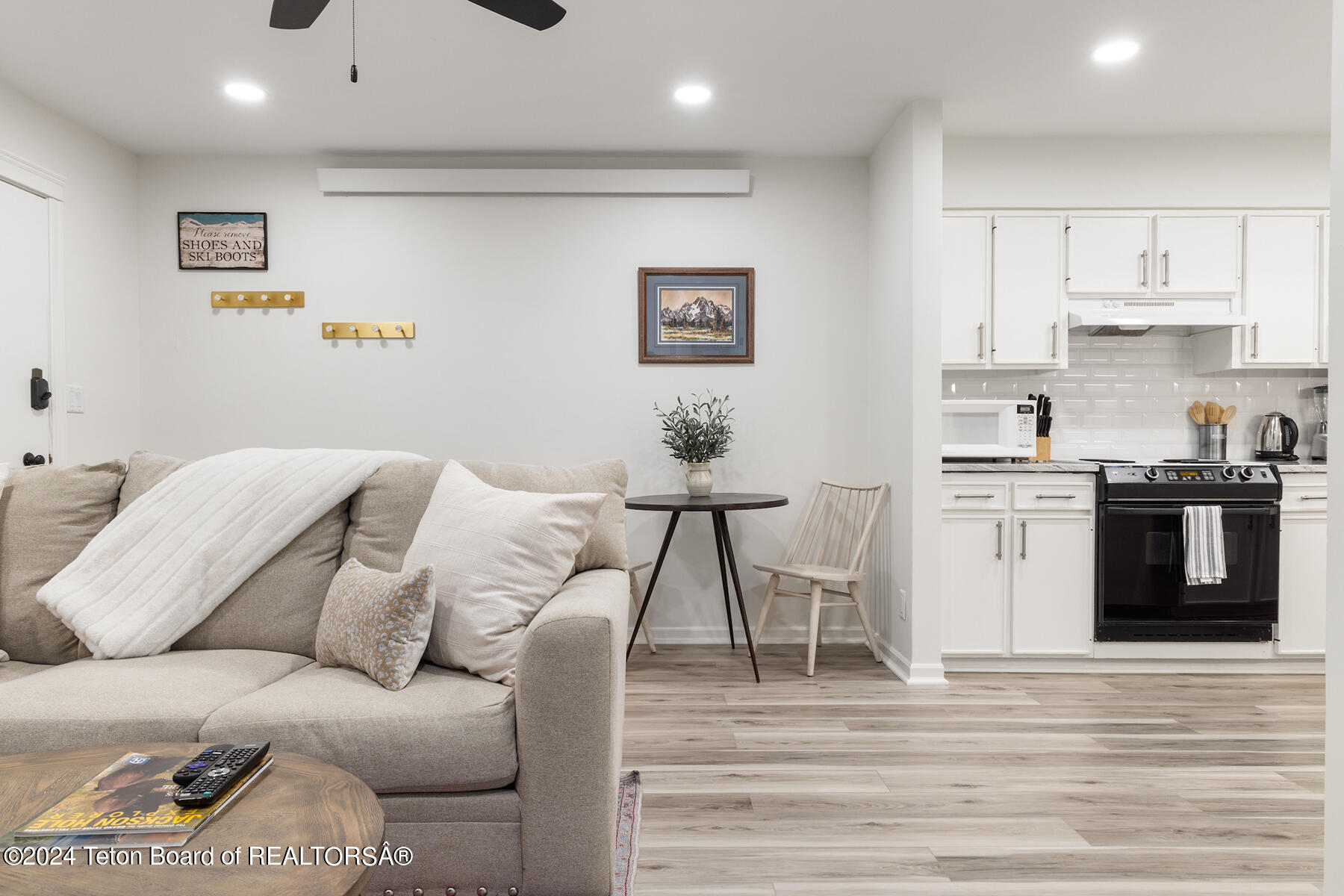 Living Room and Dining Area