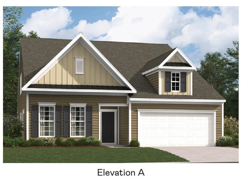 Representative photo of exterior elevation-actual colors may vary.