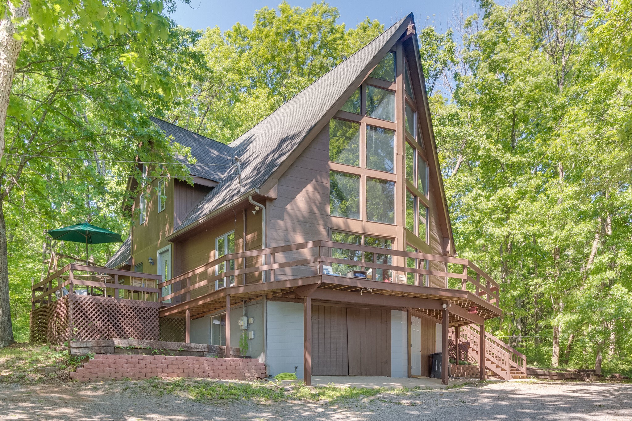 a view of house with a outdoor space