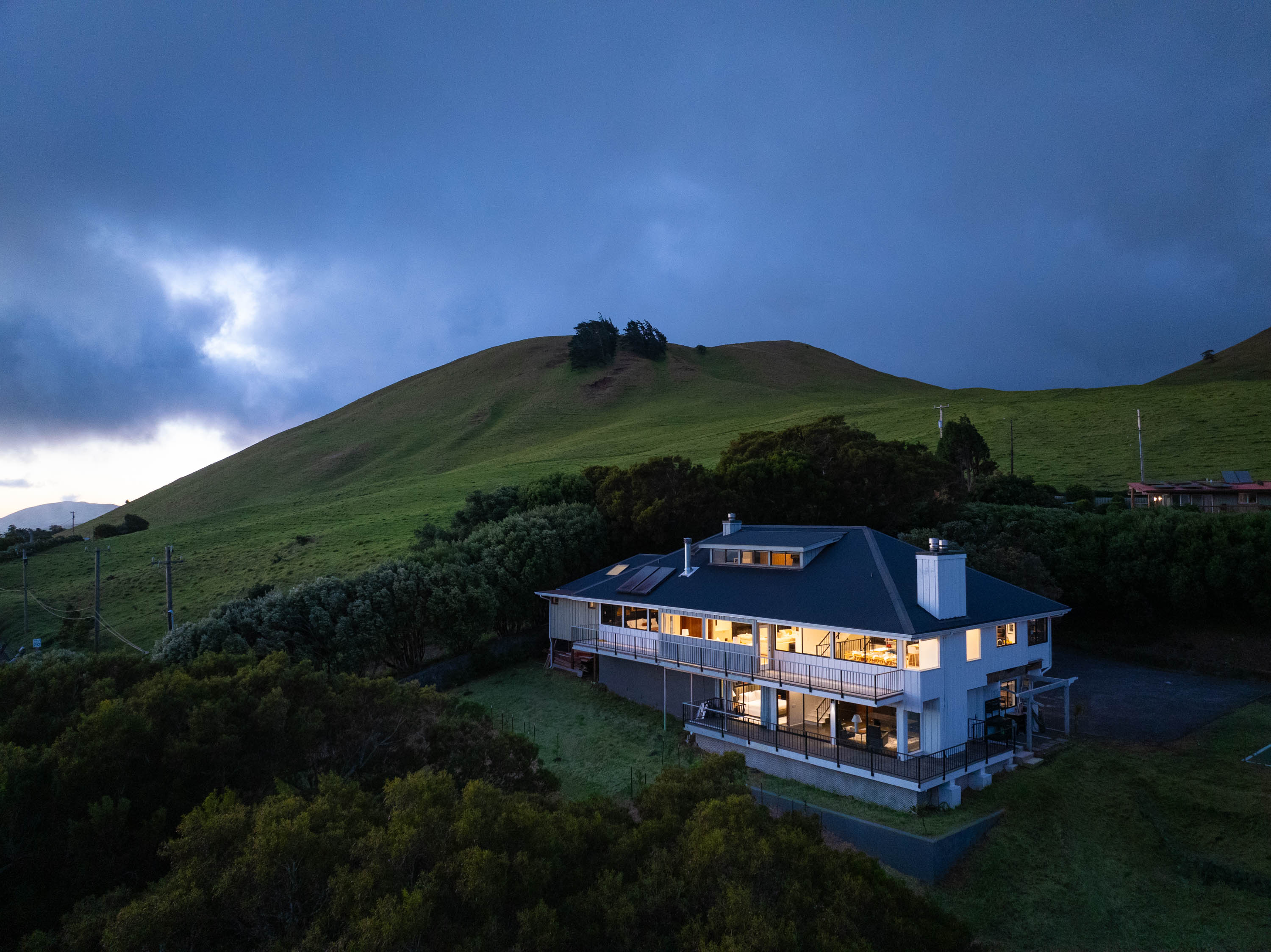 Perched on the top of Opelo road, providing the utmost privacy that Waimea has to offer.