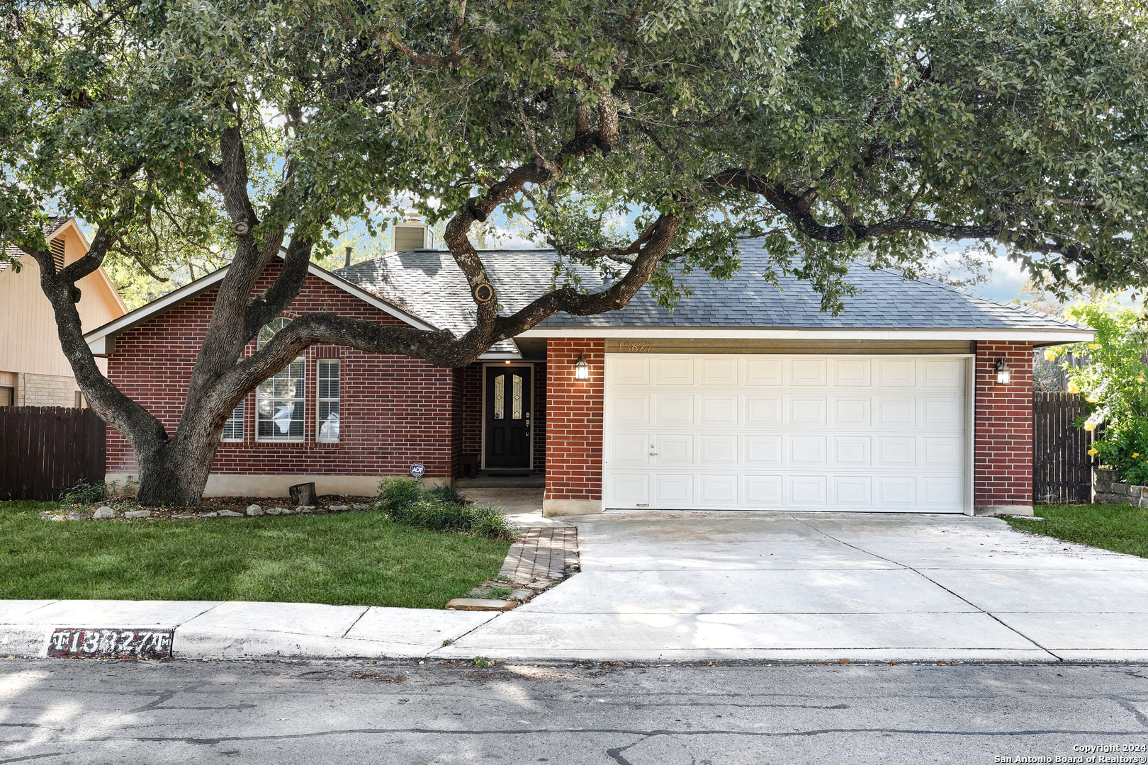 front view of house with a yard