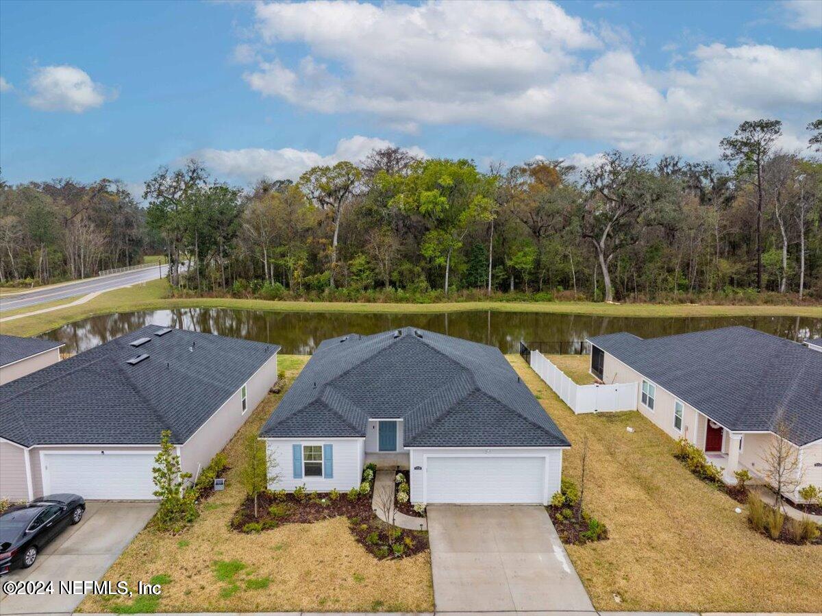 11518 Dunns Crossing aerial front view