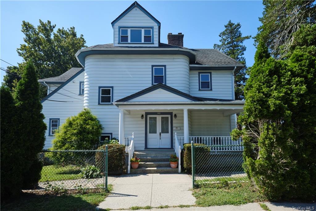 View of front of home with porch